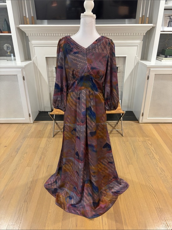 Wayward Fancies Dresses & Skirts - Wayward Fancies Watercolor Maxi Dress